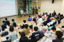광양용강도서관, 미세먼지 수사대가 떳다!