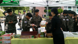 장성군-상무대, 농산물 소비촉진 협약 성과 눈에띄네