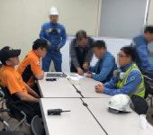 광양 금호119안전센터, 피엠씨텍 공사장 현장관리 실태점검