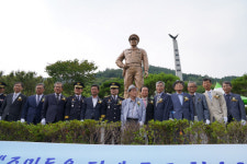 6·25전쟁 경찰영웅, 故 한정일 곡성서장 동상 제막