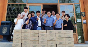 유담영농조합법인, 담양 창평면에 사랑의 국수 전달