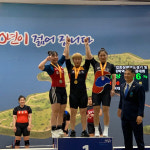 보성군청 문유라 실업역도 3관왕