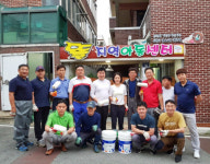 윤정민 서구의원·새중회 회원, 저소득층 여름나기 봉사활동
