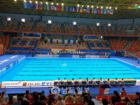 광주 세계마스터즈수영대회 경기장 염주체육관 가보니