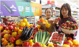 롯데마트, 스마트 팜 농산물 선봬