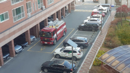 영광소방서, 소방자동차 전용구역 확보 홍보