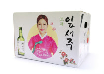 보해양조, 한정판 송가인 잎새주 500만병 출시