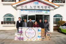 정광호 전남도의원, 설 앞두고 사회복지시설 방문