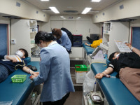 장성숲체원, 코로나19 혈액 수급난 해소