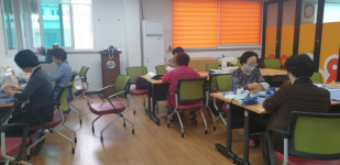 동구 지산2동, 여름 마스크 만들기