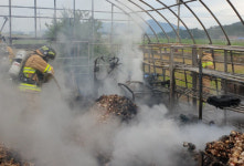 고흥 풍양면 비닐하우스 화재