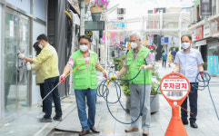 동구 충장동, 방문객 안전 방역 총력