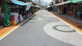 구례군, 5일시장 가는 길 새 단장
