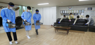 광주 북구, 경로당 방역 소독