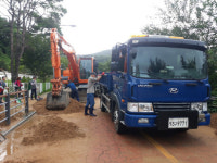 남구, 구내 집중호우 피해 신속 정비