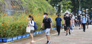 광주 초등학교 부분 등교 시작