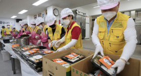 광주 남구자원봉사센터, 사랑의 도시락 만들기