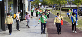 광주 광산구, 추석 앞두고 코로나19 예방 방역