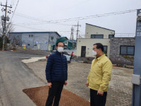 홍석봉 영광부군수, 고병원성 AI 방역 현장 점검
