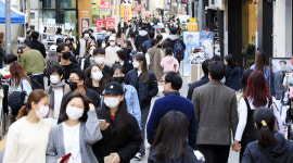 붐비는 광주 동구 충장로
