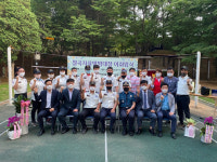 광주 광산경찰서, 월곡자율방범대장 이취임식