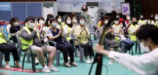 광주 북구, 예방접종센터 미니 음악회