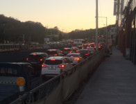 교통 정체 지옥…광주 남구 행암교차로