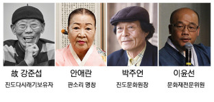 故 강준섭 진도다시래기보유자, 대통령 표창