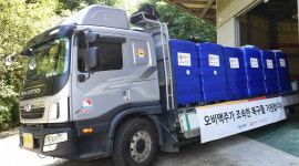 오비맥주, 산불 피해 지역에 생수 1만2천병 지원