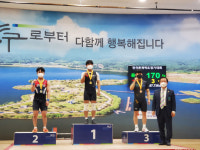 광주시청 역도팀 나민주·문정선, 2관왕 쾌거