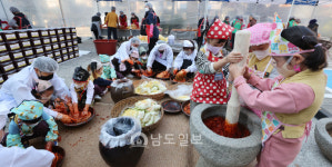 광주 북구 운암2동, 전래 김장 나눔 행사