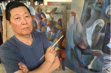 카자흐스탄 대표 고려인 화가 문빅토르씨, 치료차 내한