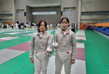 펜싱, 호남대 최예니·전남기술과학고 나혜인 구슬땀