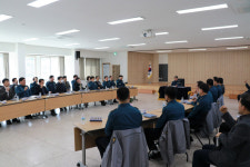 임용환 광주경찰청장, 남부서·방림지구대 소통현장 간담회