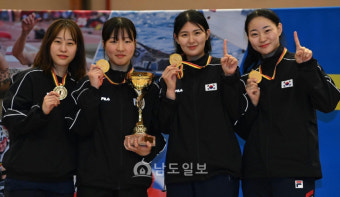 전남도청 최세빈, 벨기에 여자 사브르 월드컵 단체전 우승