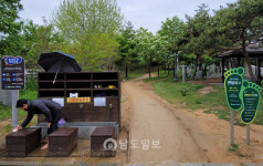 광주 상무시민공원 맨발로(路) 좀도둑 골치