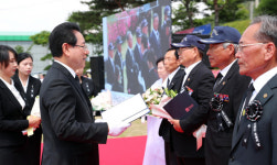 전남 해남 현충탑서 제68회 현충일 추념식 열려