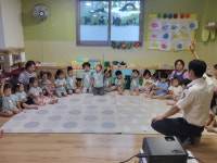 광주 남부경찰서, 어린이 우회전 교통사고 예방교육