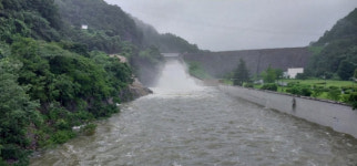 화순 동복댐 비상…홍수위까지 2.5m 남아