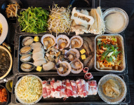 [남도 맛집-상무어시장]키조개·전복·우삼겹 건강 어벤져스 한 입에 쏘옥~