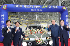 광주글로벌모터스, 캐스퍼 누적 생산 10만대 돌파