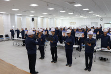 광주글로벌모터스, 전기차 성공 양산 결의대회