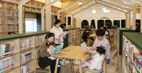 동구 구립도서관 책정원 개관