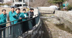 광주 동구, 동산소하천 해빙기 안전점검