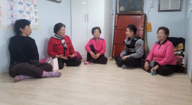 광산경찰서 우산지구대 찾아가는 경로당 맞춤형 교육