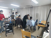 바르게살기운동 광주 북구 용봉동위원회, 장애인·현대병원 환우 이·미용 봉사