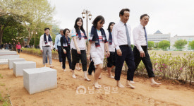 동구, 웰빙헬스케어 맨발길 개장