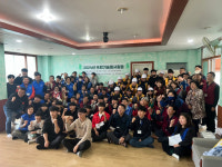 산인공 광주본부-광주기능선수회, 북구 금곡마을서 봉사활동