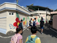순천시 왕조1동 우명마을 벽화 보세요