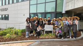 광주 서구 마을가드너 교육생, 정원 조성 눈길